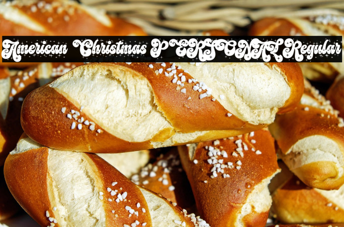 American Christmas PERSONAL Regular Example 1