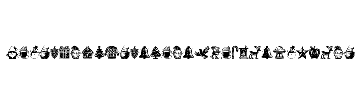 American Christmas Symbols Regular  Free Fonts Download