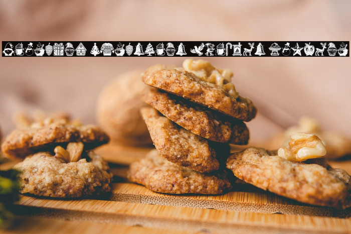 American Christmas Symbols Regular Example 3