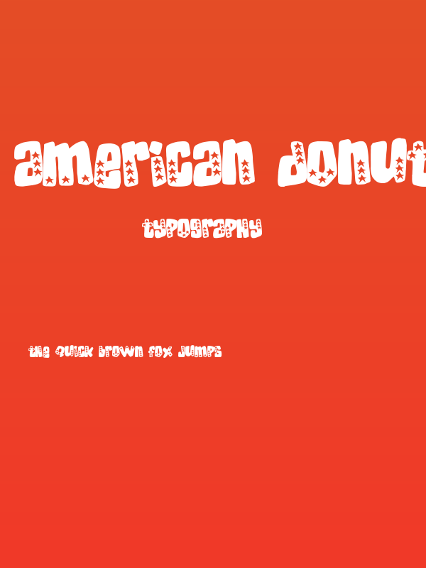American Donuts Poster