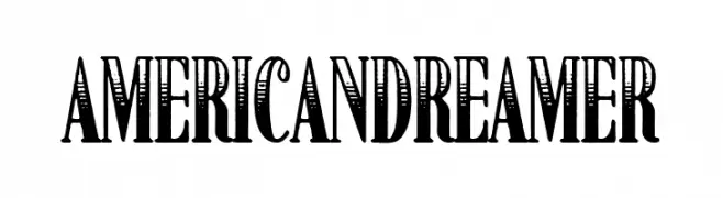 American Dreamer  Frei Schriftart Herunterladen