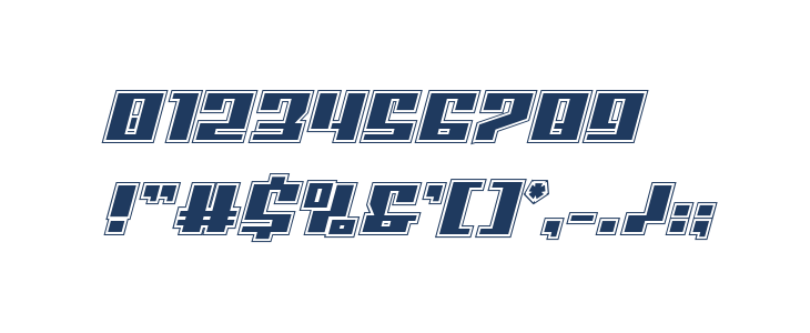 American Grain Academy Italic Other Characters