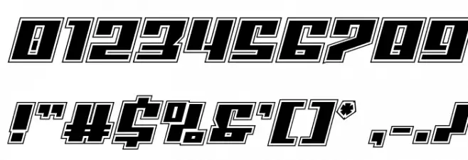 American Grain Academy Italic Font OTHER CHARS