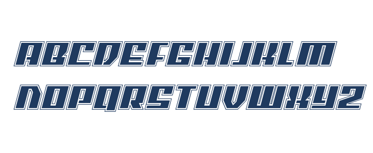 American Grain Academy Italic Lowercase