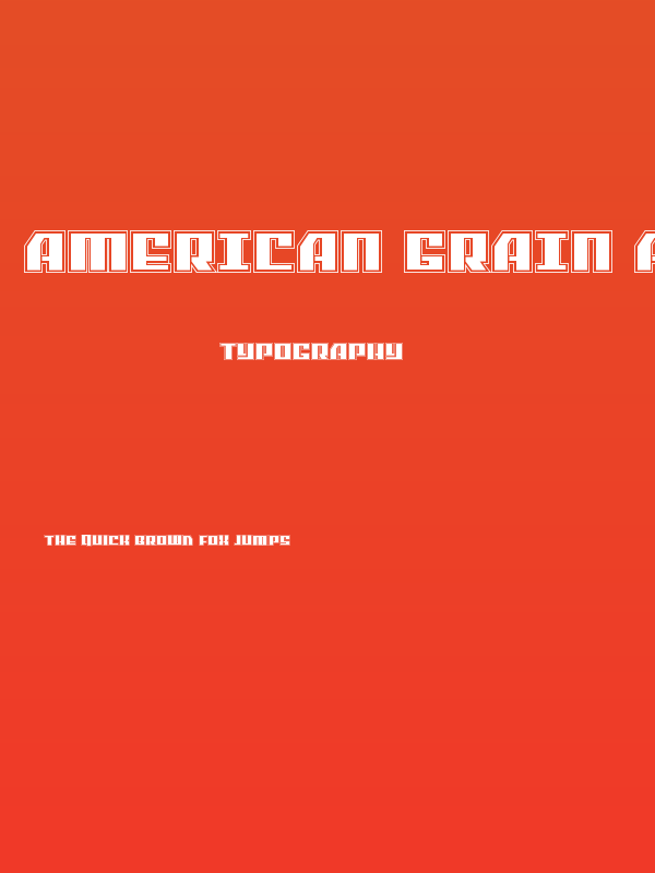 American Grain Academy Poster