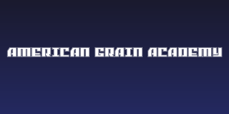 American Grain Academy Social Header