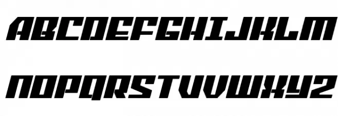 American Grain Bold Italic Fuentes MAYÚSCULAS