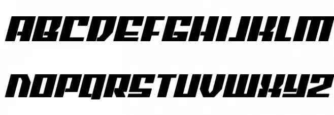 American Grain Bold Italic फ़ॉन्ट लोअरकेस