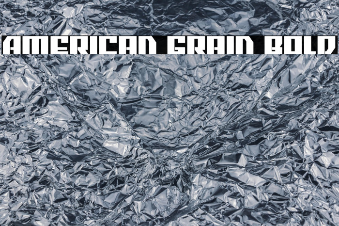 American Grain Bold Example 3