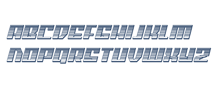 American Grain Chrome Italic Lowercase