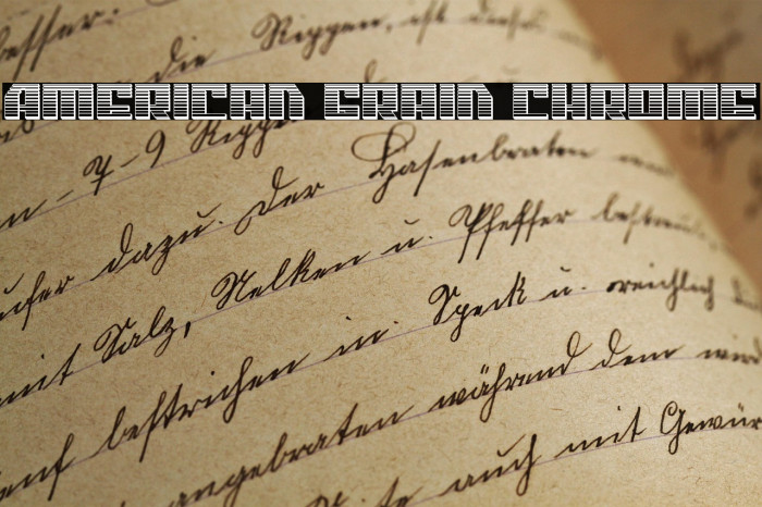 American Grain Chrome Example 3