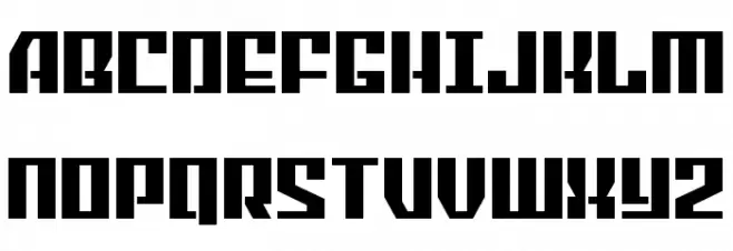 American Grain Condensed Font Litere mari
