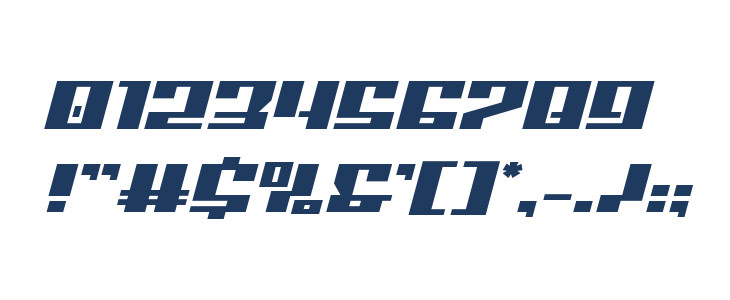 American Grain Expanded Italic Other Characters