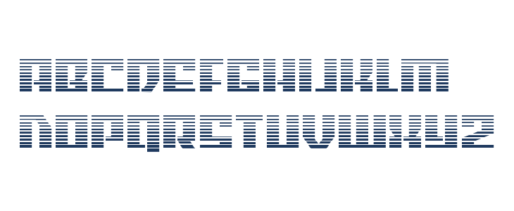 American Grain Gradient Lowercase