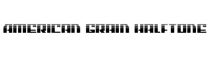 American Grain Halftone  नि: शुल्क फ़ॉन्ट्स डाउनलोड