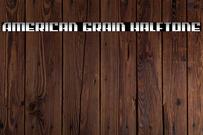 American Grain Halftone Example 1