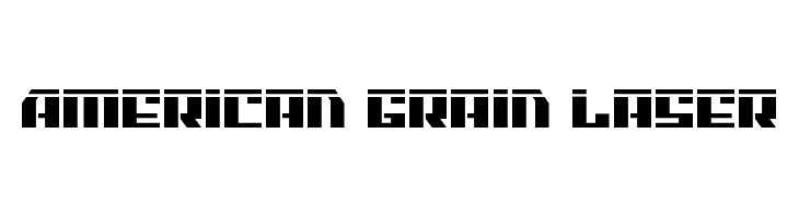 American Grain Laser  les polices de caractères gratuit tlcharger