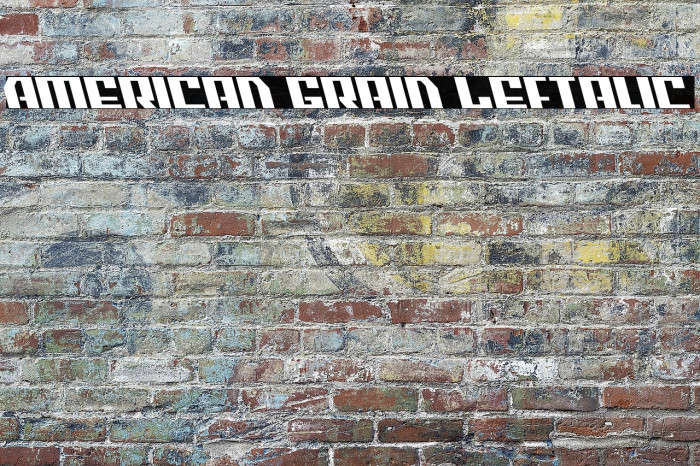 American Grain Leftalic Example 3