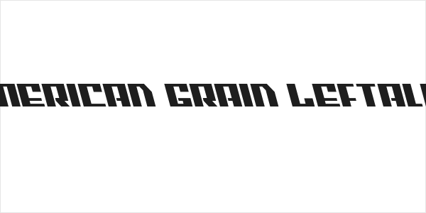 American Grain Leftalic Logo