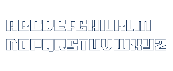 American Grain Outline Lowercase