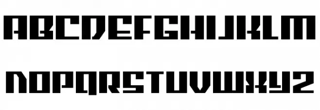 American Grain خط أحرف صغيرة