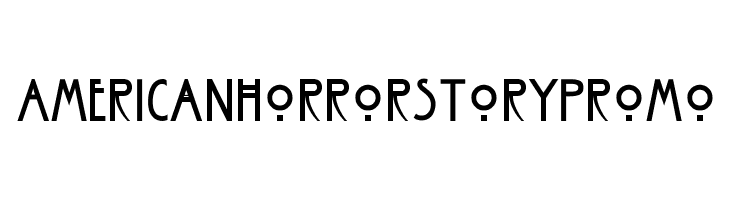 american horror story font free