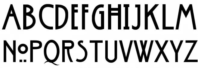 American Horror Story Promo Schriftart Groß