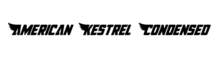 American Kestrel Condensed  フリーフォントのダウンロード