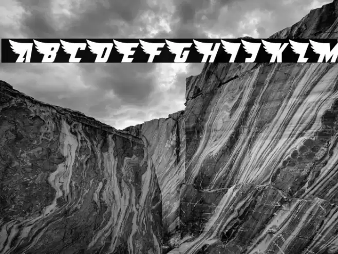 American Kestrel Condensed Font examples