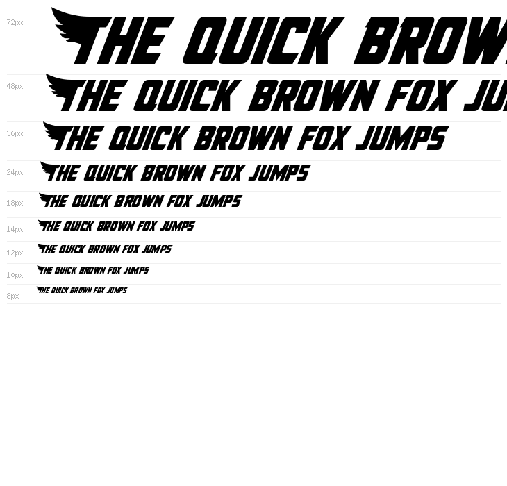 American Kestrel Condensed Waterfall