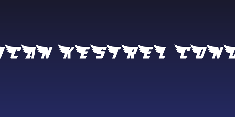 American Kestrel Condensed Social Header