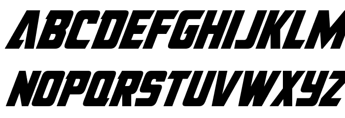 American Kestrel Condensed Font LOWERCASE