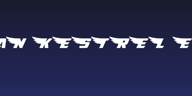 American Kestrel Expanded Social Header