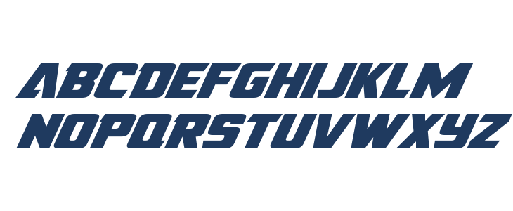 American Kestrel Expanded Lowercase