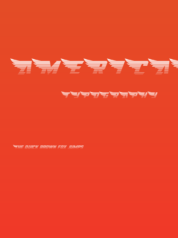 American Kestrel Gradient Poster