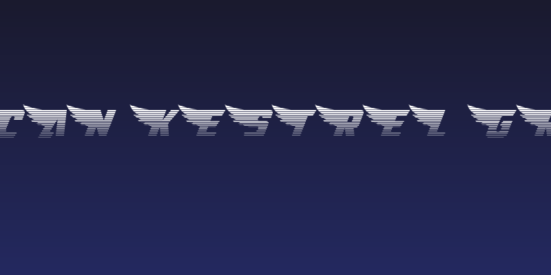 American Kestrel Gradient Social Header