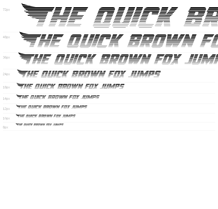 American Kestrel Gradient Waterfall