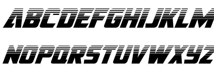 American Kestrel Halftone Font LOWERCASE