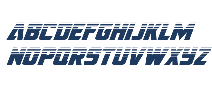 American Kestrel Halftone Lowercase