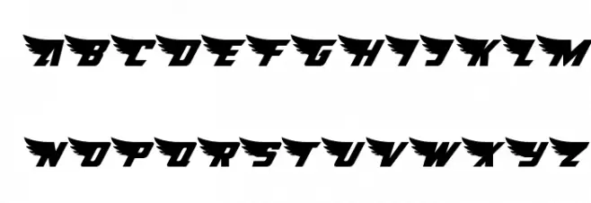 American Kestrel Italic Fuentes MAYÚSCULAS