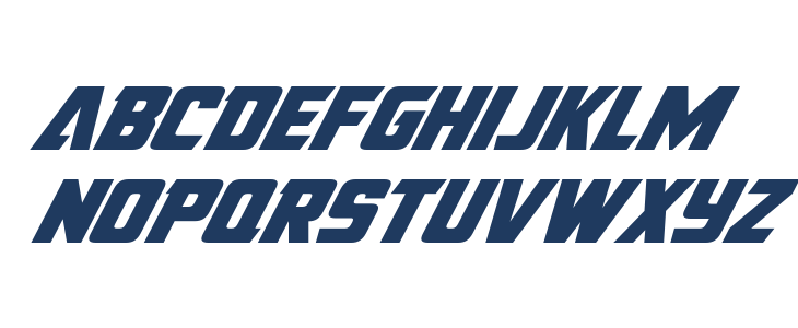 American Kestrel Italic Lowercase