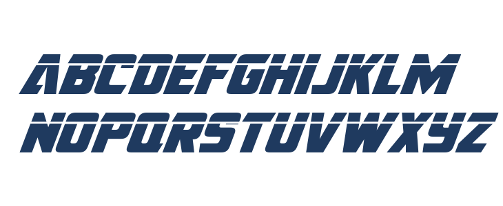 American Kestrel Laser Lowercase