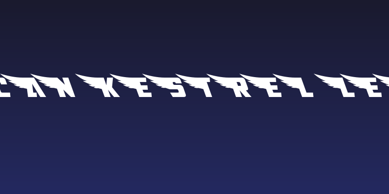 American Kestrel Leftalic Social Header