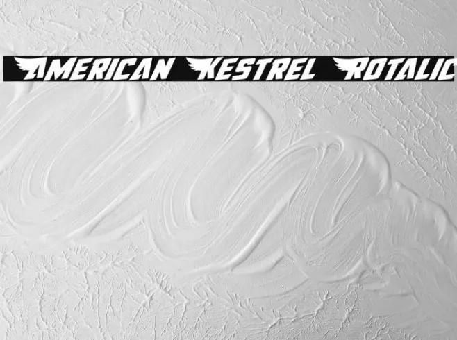American Kestrel Rotalic Example 1