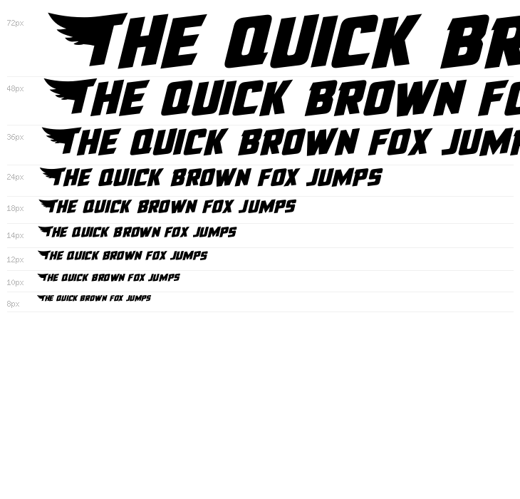 American Kestrel Rotated Waterfall