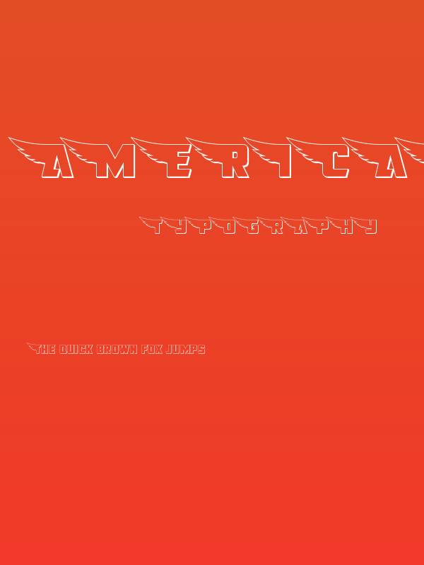 American Kestrel Straight 3D Poster