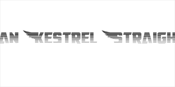 American Kestrel Straight Grad Logo