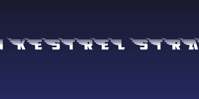 American Kestrel Straight Half Social Header