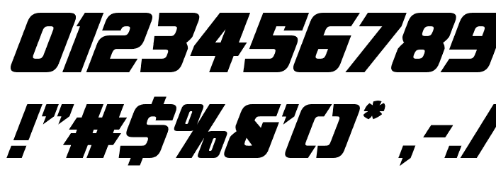American Kestrel Font OTHER CHARS
