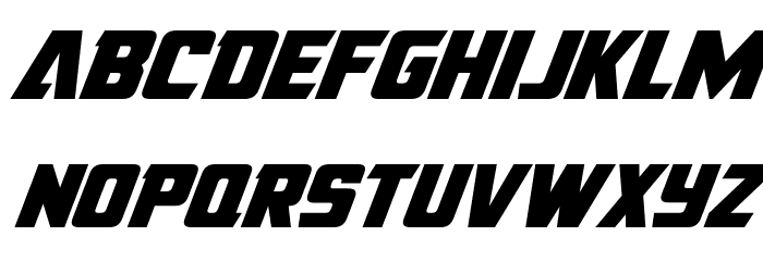 American Kestrel Font LOWERCASE